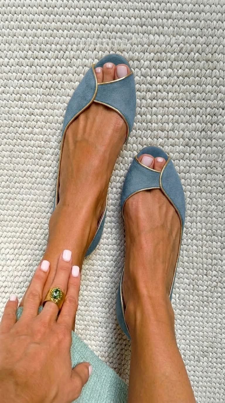 EVELYN | Ballerine D'Orsay Open Toe