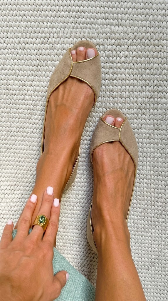 EVELYN | Ballerine D'Orsay Open Toe