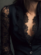 Giacca Bianca – Nero