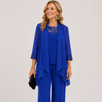 Greta | Completo Giacca Fluida e Pantalone Largo
