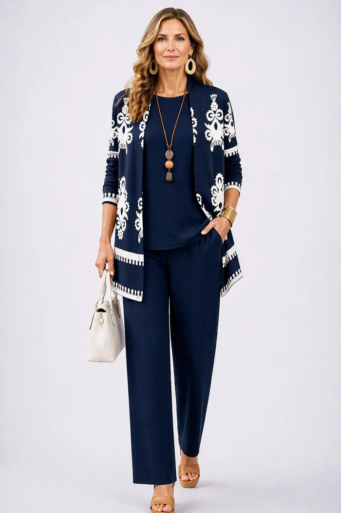 Completo tre pezzi Ludovica – Blu Scuro