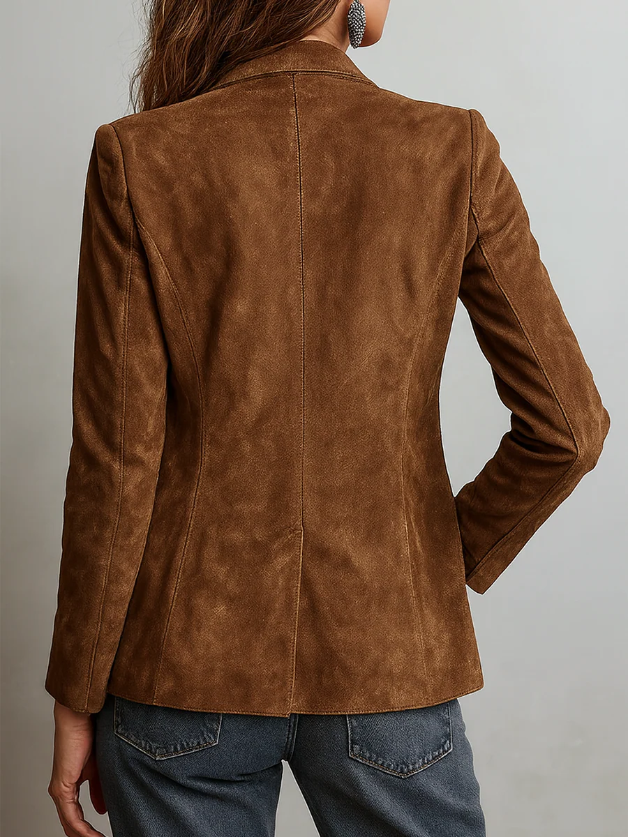 Lavinia | Blazer Vintage Marrone