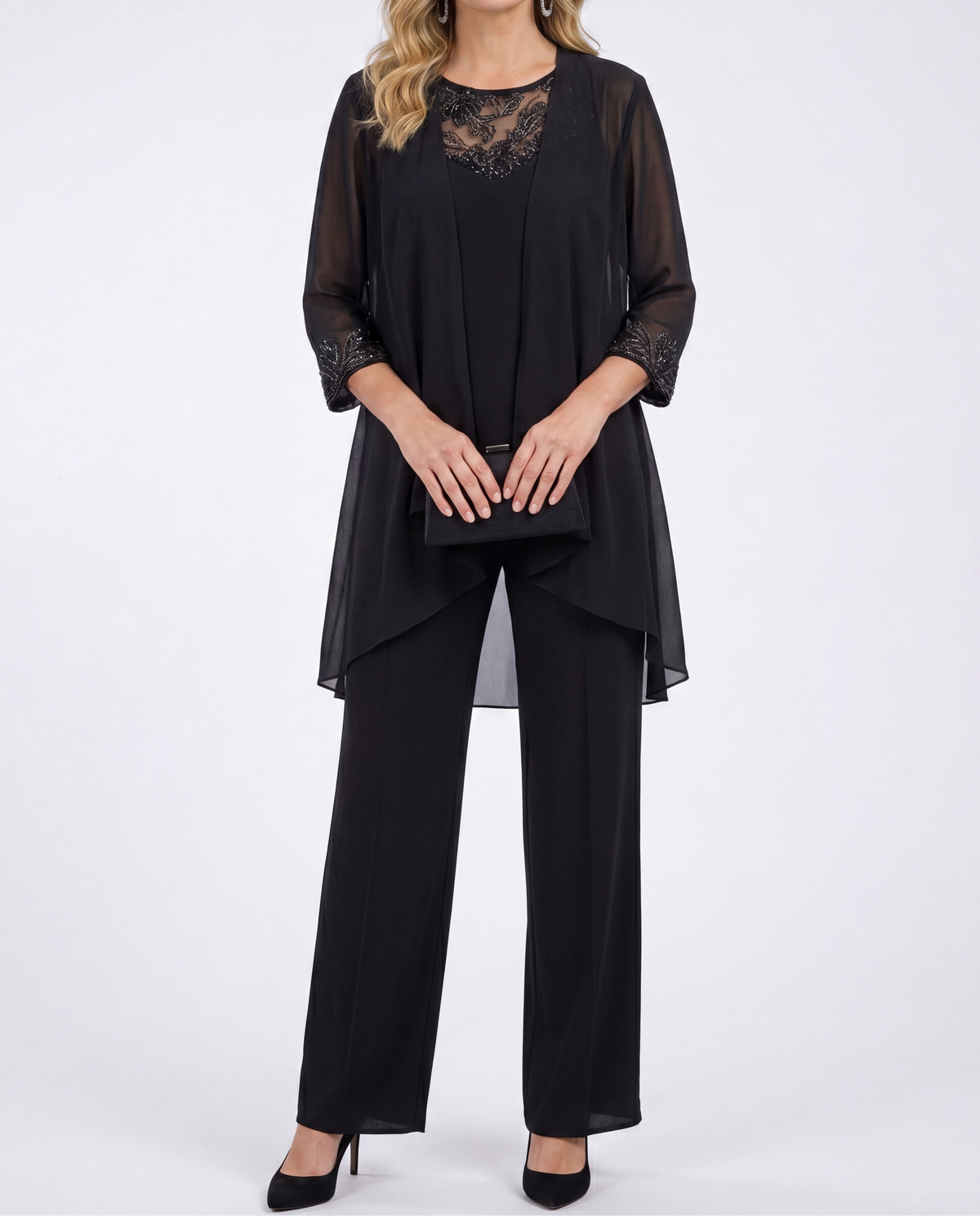 Greta | Completo Giacca Fluida e Pantalone Largo