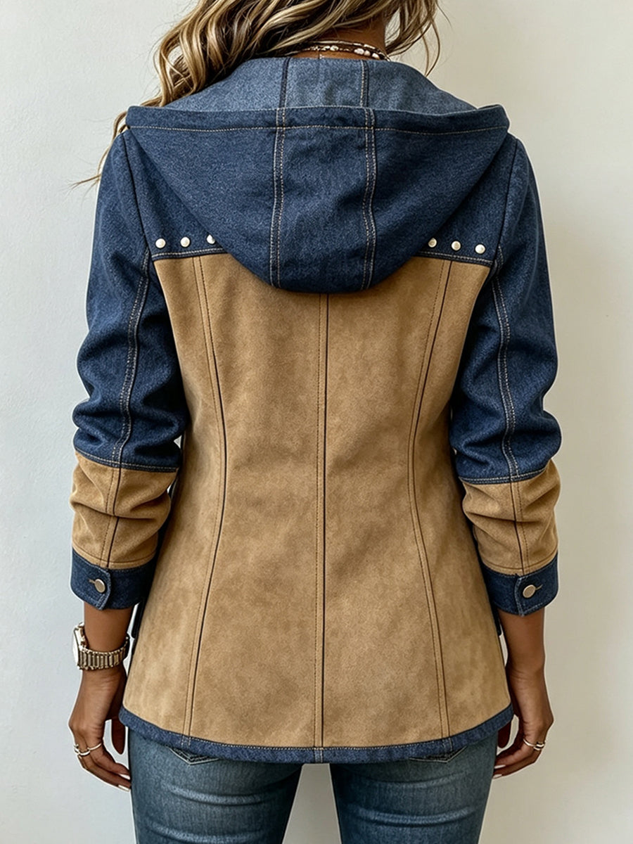 Giacca Giulia – Blu Navy / Beige