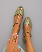 OPAL | Scarpe Peep Toe con Tacco Blocco